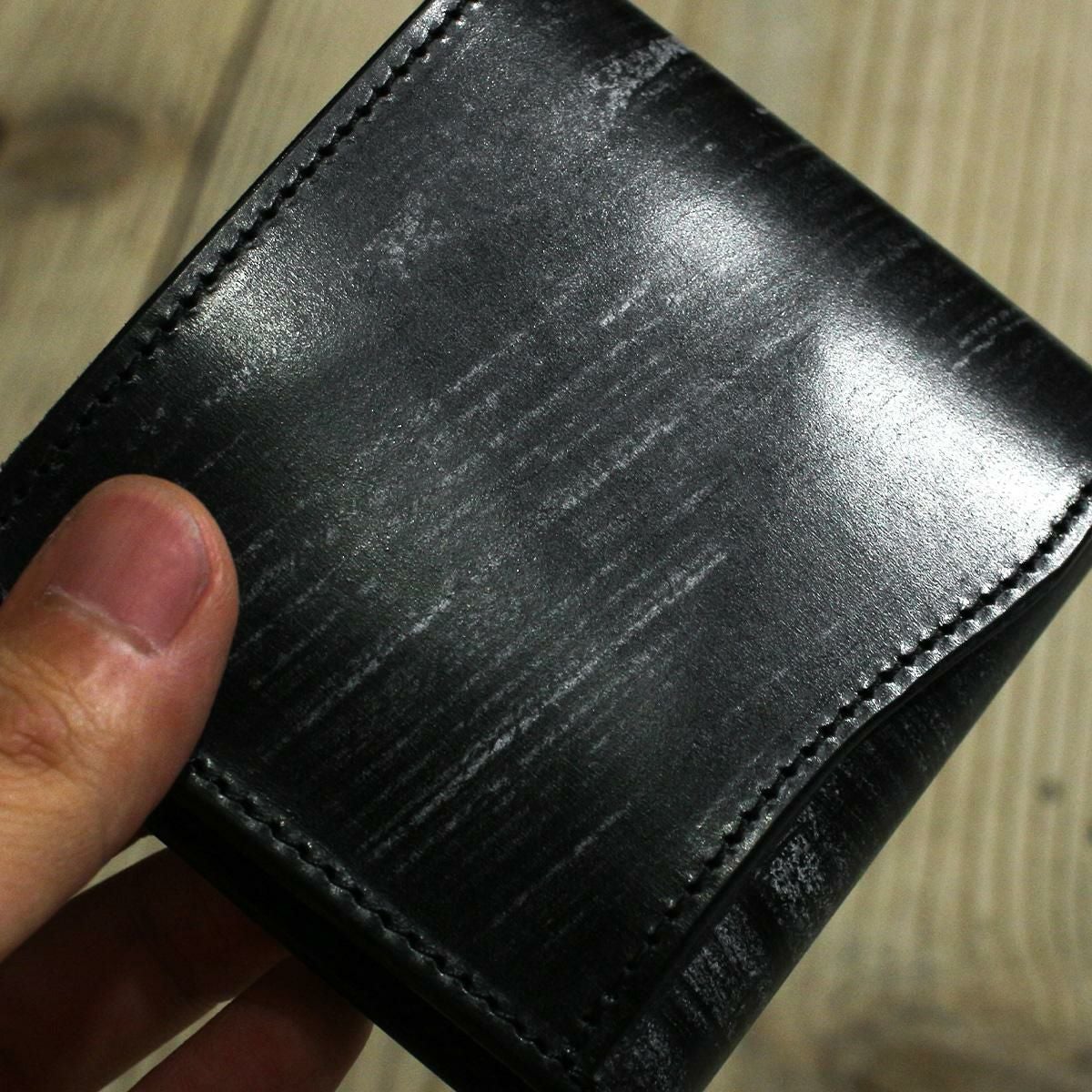 クランプ UK ブライドルレザー 二つ折り財布 Cramp cr-928