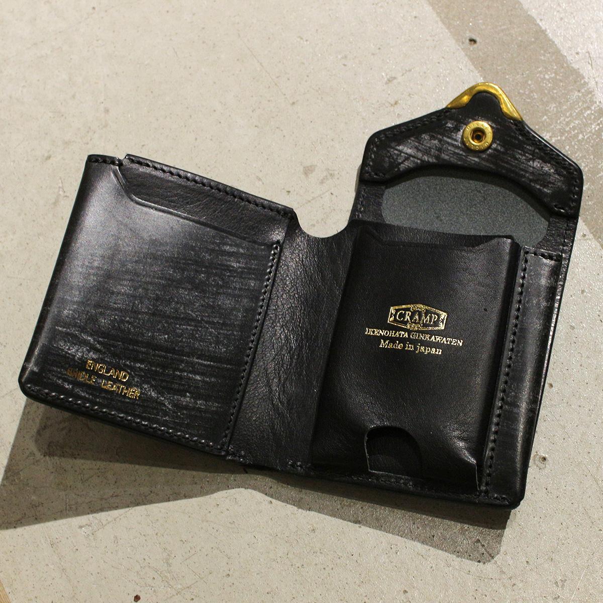 クランプ UK ブライドルレザー 二つ折り財布 Cramp cr-928