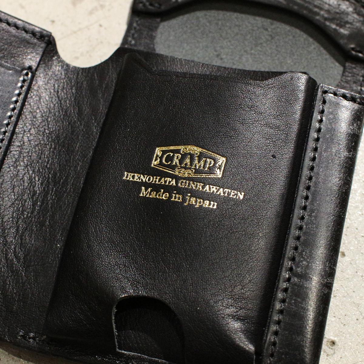 クランプ UK ブライドルレザー 二つ折り財布 Cramp cr-928