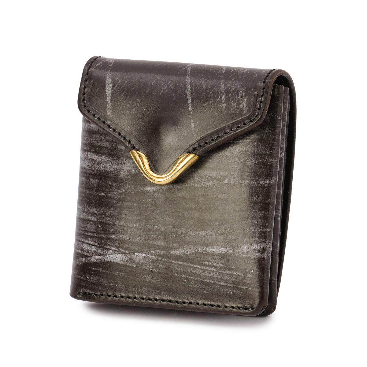 クランプ UK ブライドルレザー 二つ折り財布 Cramp cr-928