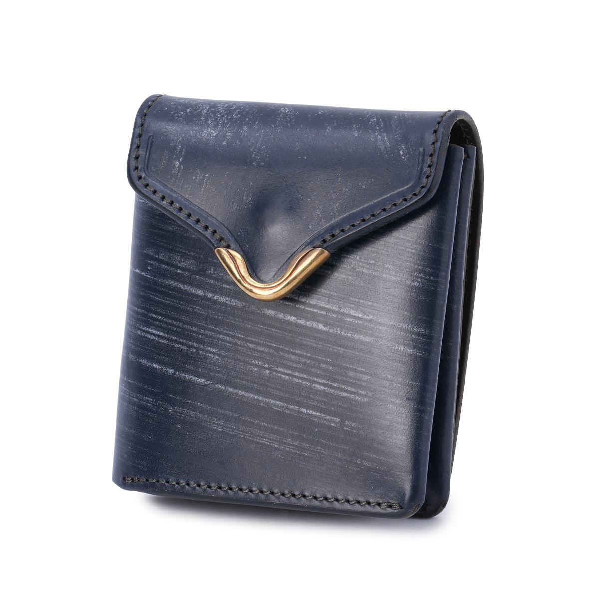 クランプ UK ブライドルレザー 二つ折り財布 Cramp cr-928