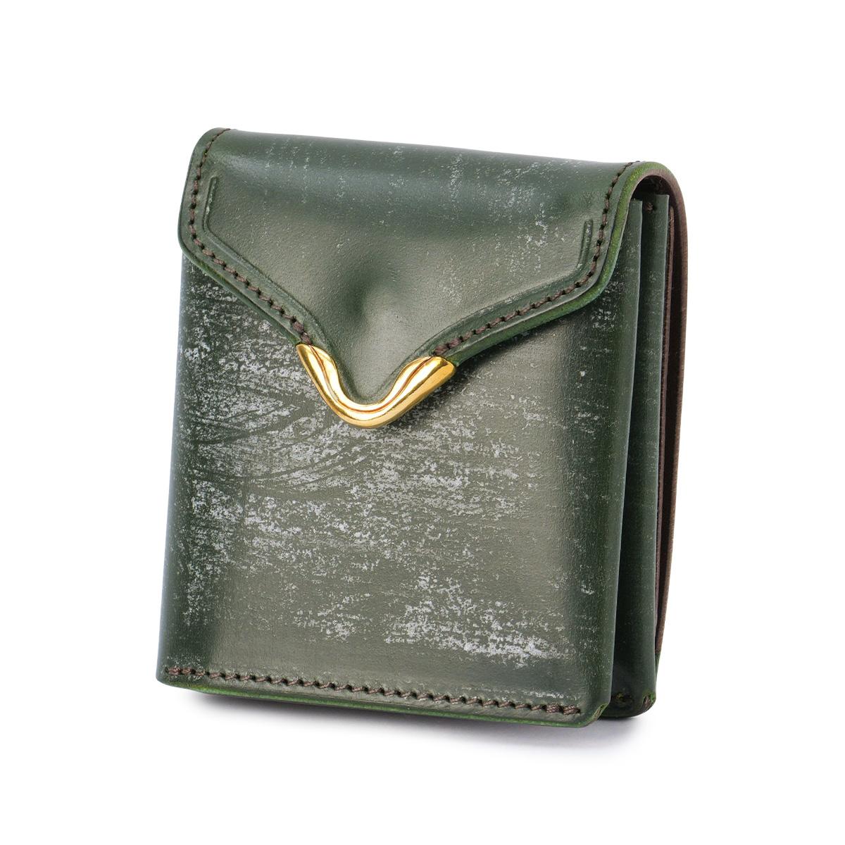 クランプ UK ブライドルレザー 二つ折り財布 Cramp cr-928