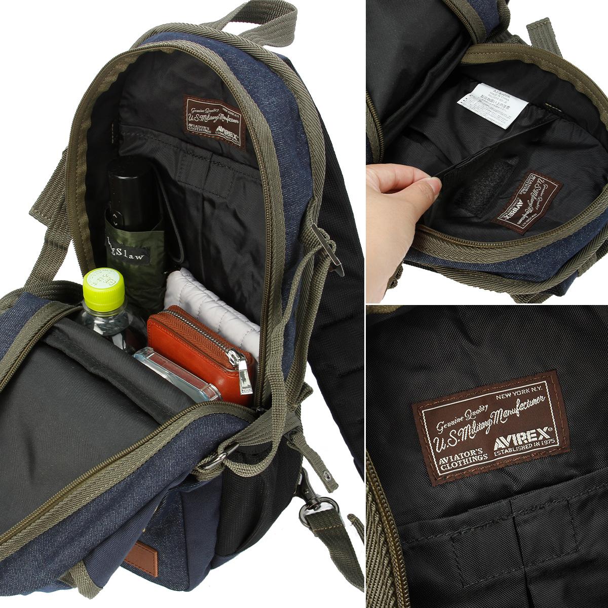 アヴィレックス イーグル ボディバッグ AVIREX avx305k