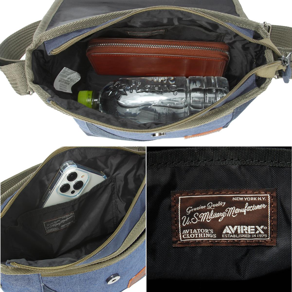 アヴィレックス イーグル ショルダーバッグ AVIREX avx3520k