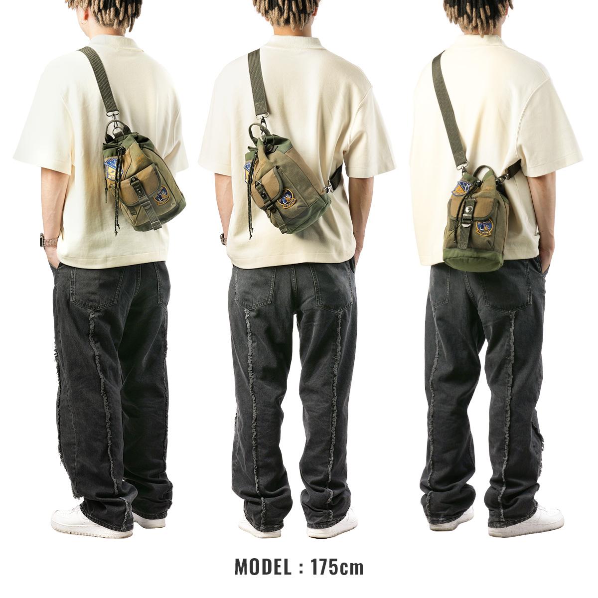 アヴィレックス イーグル ボディバッグ AVIREX avx3529k