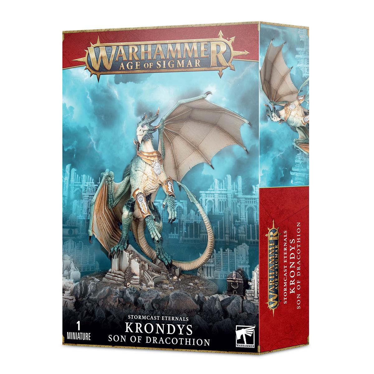 ウォーハンマー エイジ・オヴ・シグマー ストームキャスト・エターナル：ドラコシオンの子 クロンディス WARHAMMER Age of Sigmar STORMCAST ETERNALS：KRONDYS SON OF DRACOTHIAN 96-50