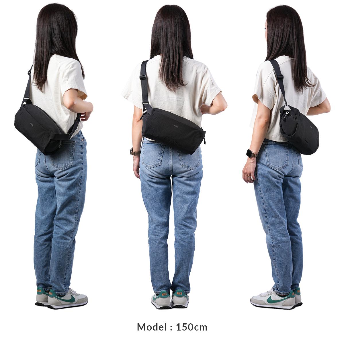 Bellroy ベルロイ Lite Sling 7L ボディバッグ ブラック Bellroy Lite Sling ベルロイ ライトスリング ボディバッグ ウエスト