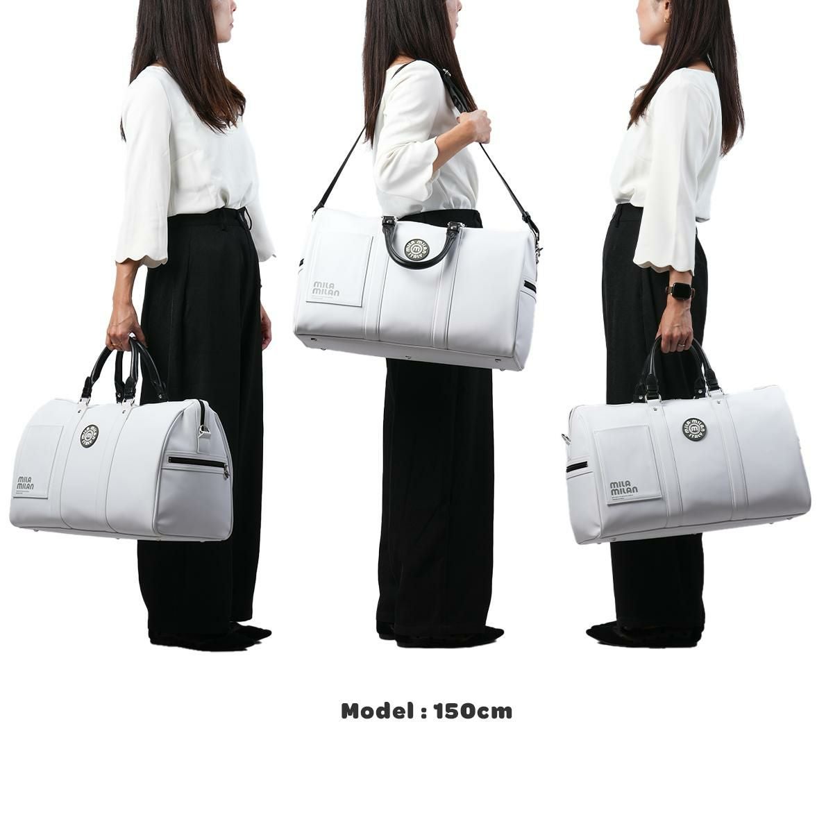 ミラミラン ベスパ ボストンバッグ mila milan mila-245311
