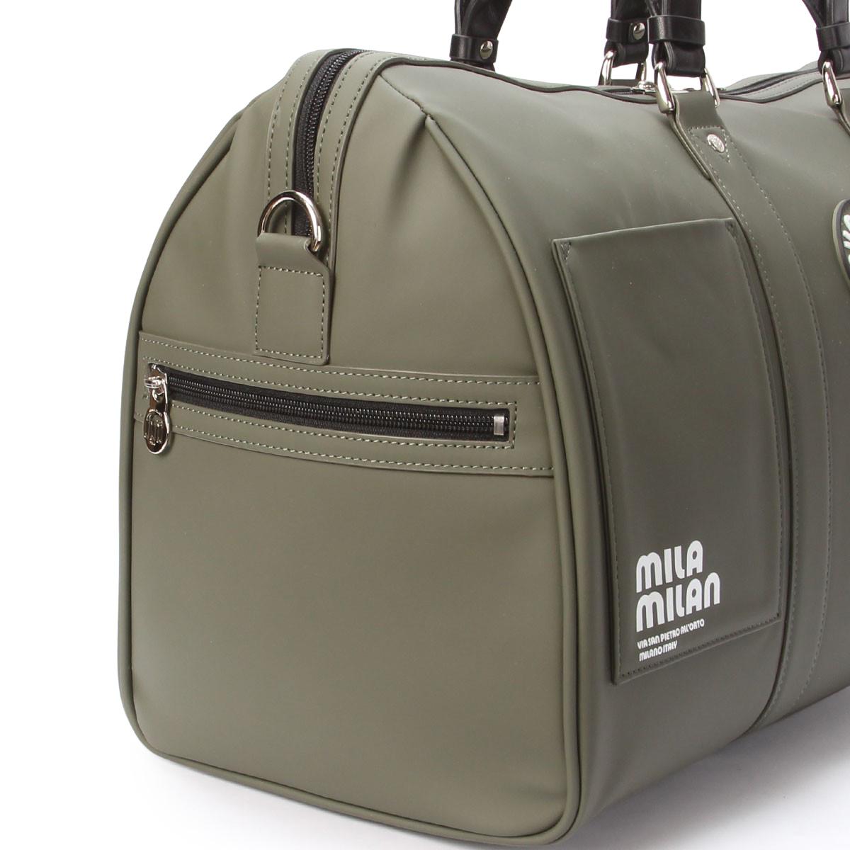 新品未使用　MILA MILAN ボストンバッグ シャンパン ゴールド 対象商品2点以上購入で10%OFFクーポン対象】ミラミラン ベスパ 2WAY