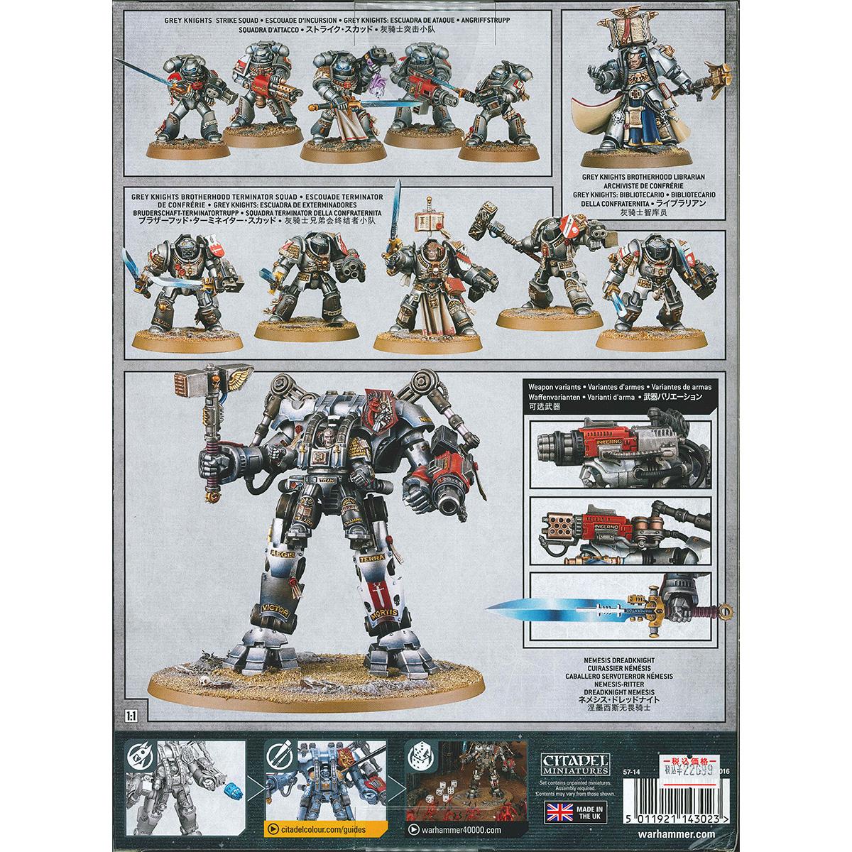 ウォーハンマー 40k コンバットパトロール：グレイナイト WARHAMMER 40,000 COMBAT PATROL: GREY KNIGHTS 57-14