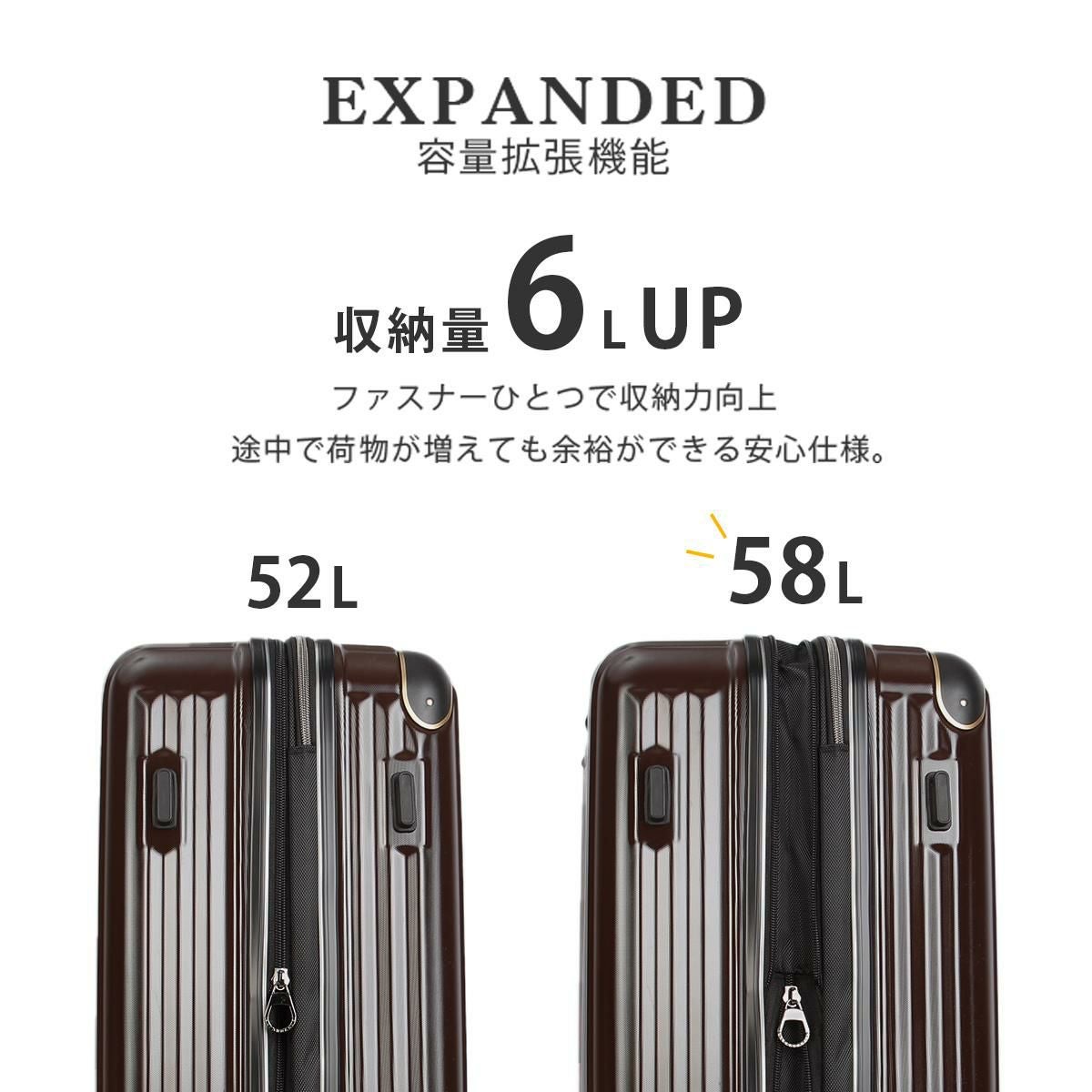 ワイズリー SPARK2 スーツケース wise:ly wis-338-2502