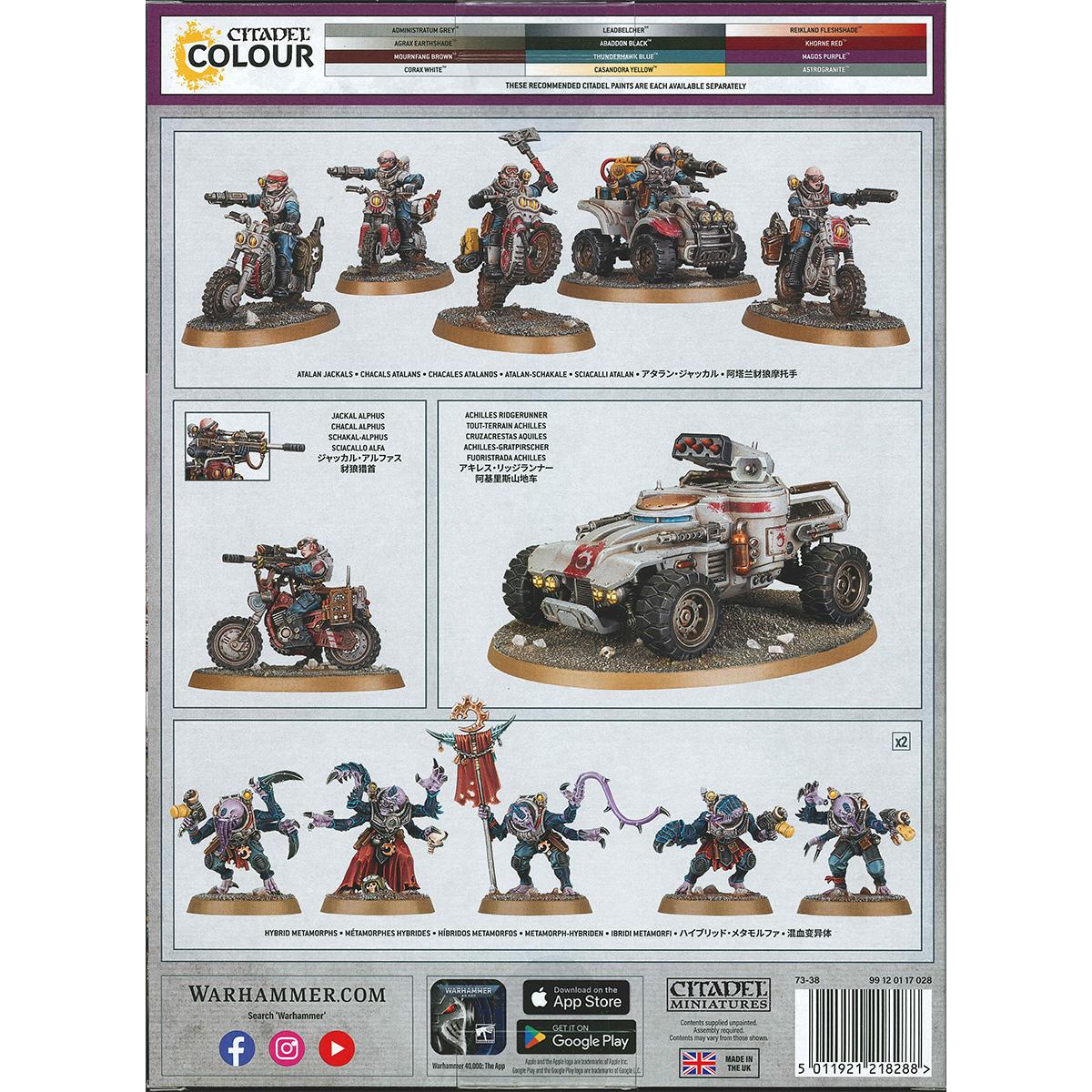 ウォーハンマー 40k コンバットパトロール：ジーンスティーラー・カルト WARHAMMER 40,000 COMBAT PATROL: GENESTEALER CULTS 73-38