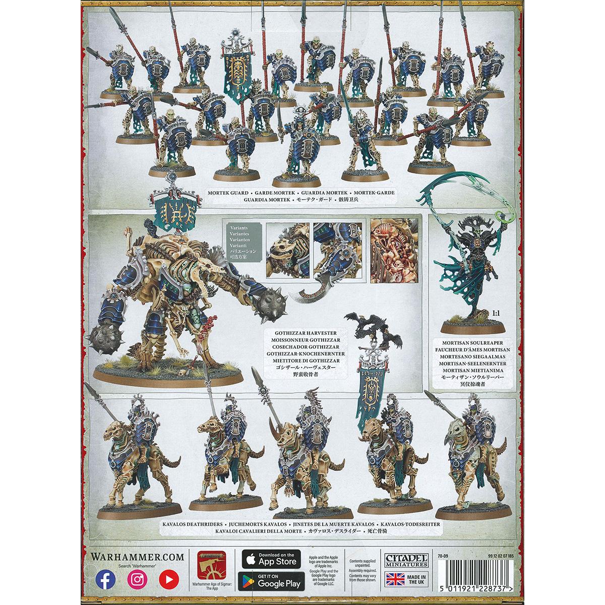 ウォーハンマー エイジ オヴ シグマー スピアヘッド オシアーク ボーンリーパー WARHAMMER Age of Sigmar SPEARHEAD: Ossiarch BoneReapers 70-09 70-941