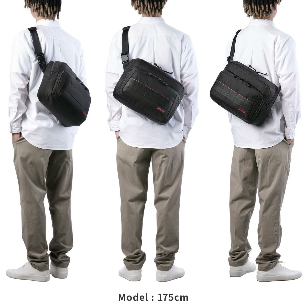 ブリーフィング AG ショルダーバッグ BRIEFING bs-boxshoul-m