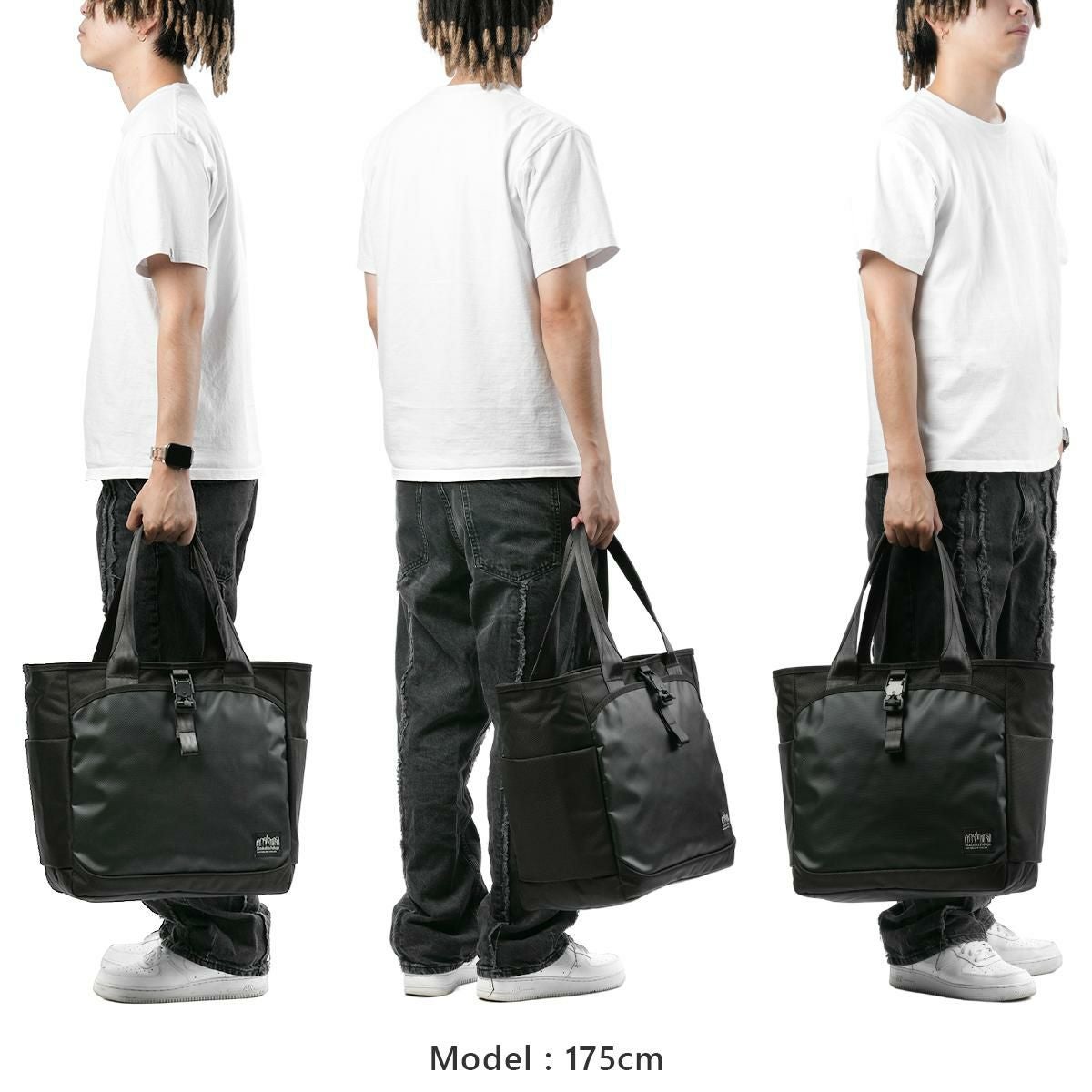 マンハッタンポーテージ ブラックレーベル BLACK LINE トートバッグ Manhattan Portage BLACK LABEL mp1394vlbl-bb