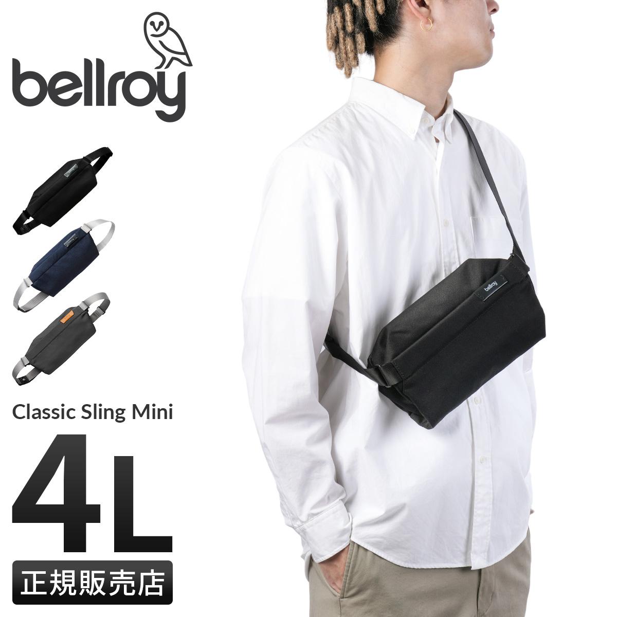 bellroy(ベルロイ) ショルダーバッグ - 黒 ミニバッグ/斜めがけ Bellroy（ベルロイ） 最大51%☆5/11迄 正規品6年保証 ショルダーバッグ