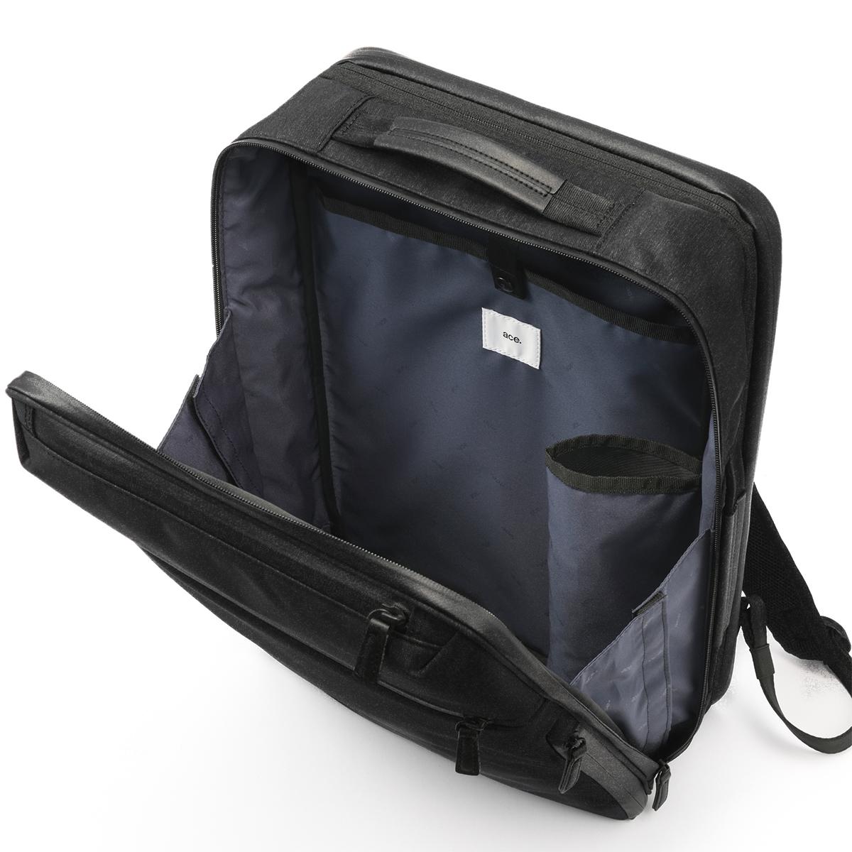 エース ジーンレーベル ガジェタブルヘザー ビジネスリュック ace.GENE LABEL gene-68294