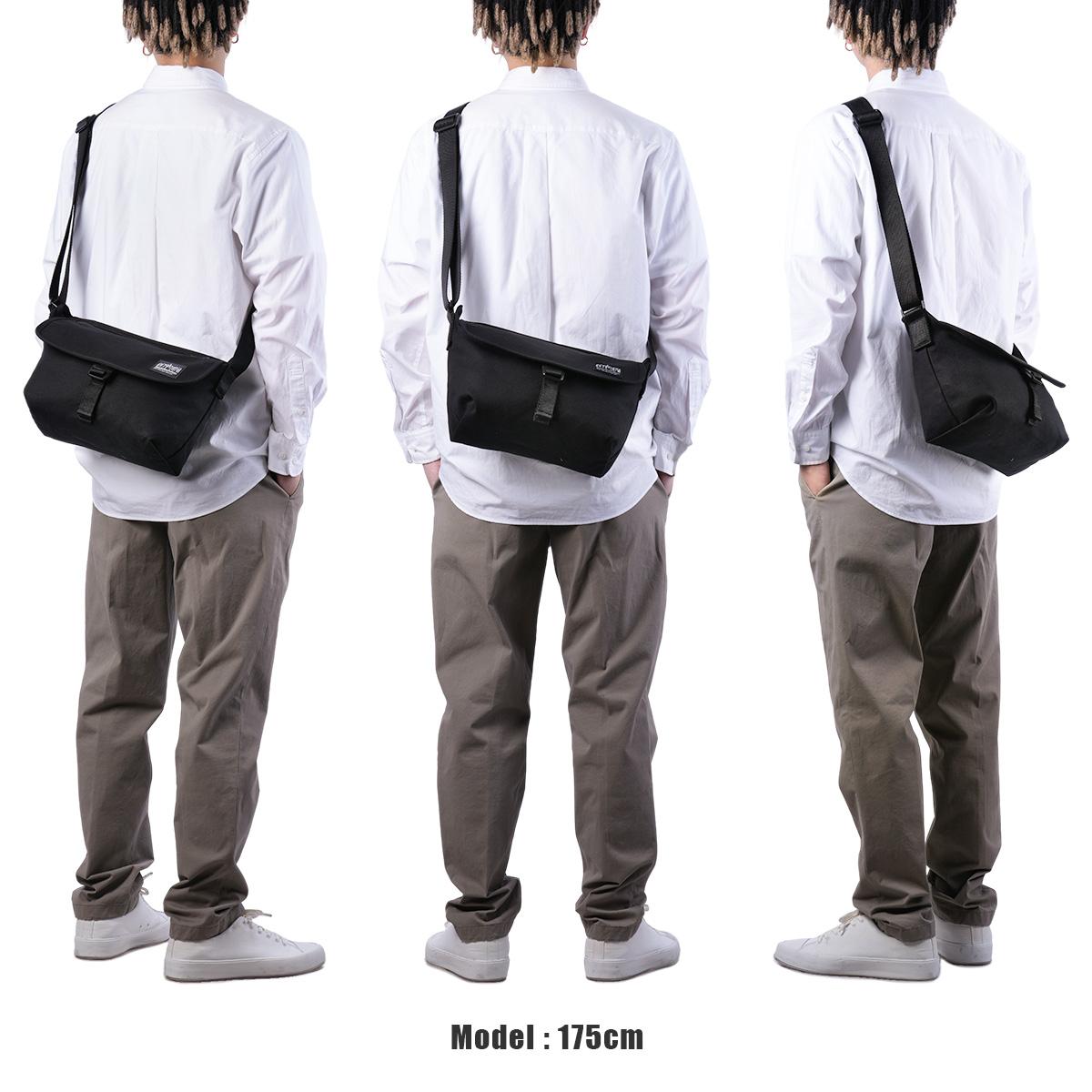 マンハッタンポーテージ ブラックレーベル キャンバスライト メッセンジャーバッグ Manhattan Portage BLACK LABEL mp1441cvlbl