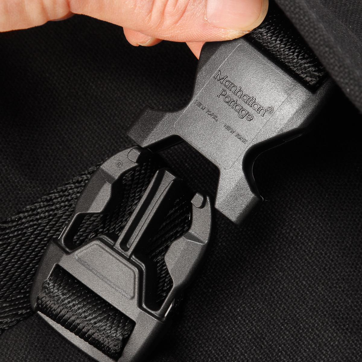 マンハッタンポーテージ ブラックレーベル キャンバスライト メッセンジャーバッグ Manhattan Portage BLACK LABEL mp1441cvlbl