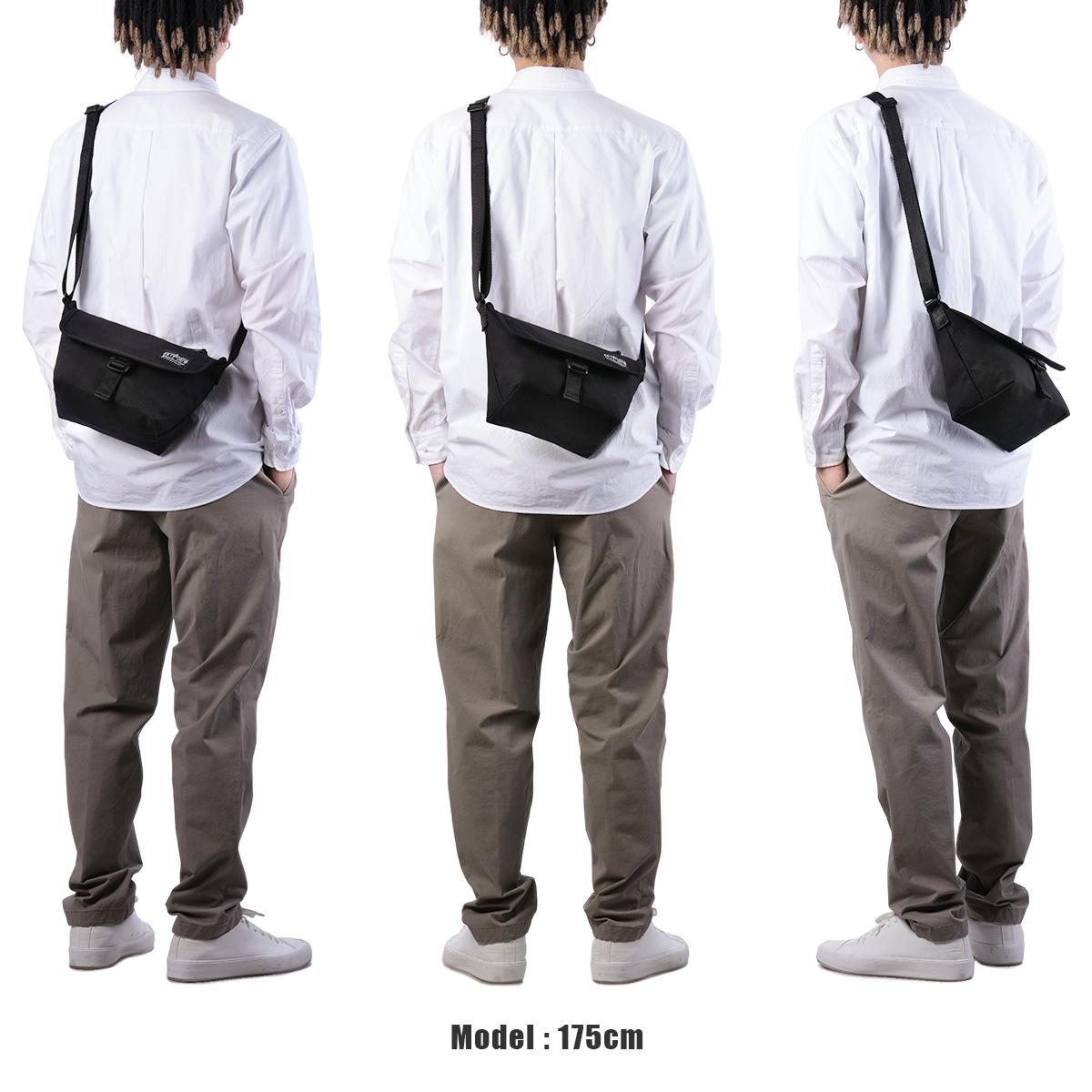 マンハッタンポーテージ ブラックレーベル キャンバスライト メッセンジャーバッグ Manhattan Portage BLACK LABEL mp1603cvlbl