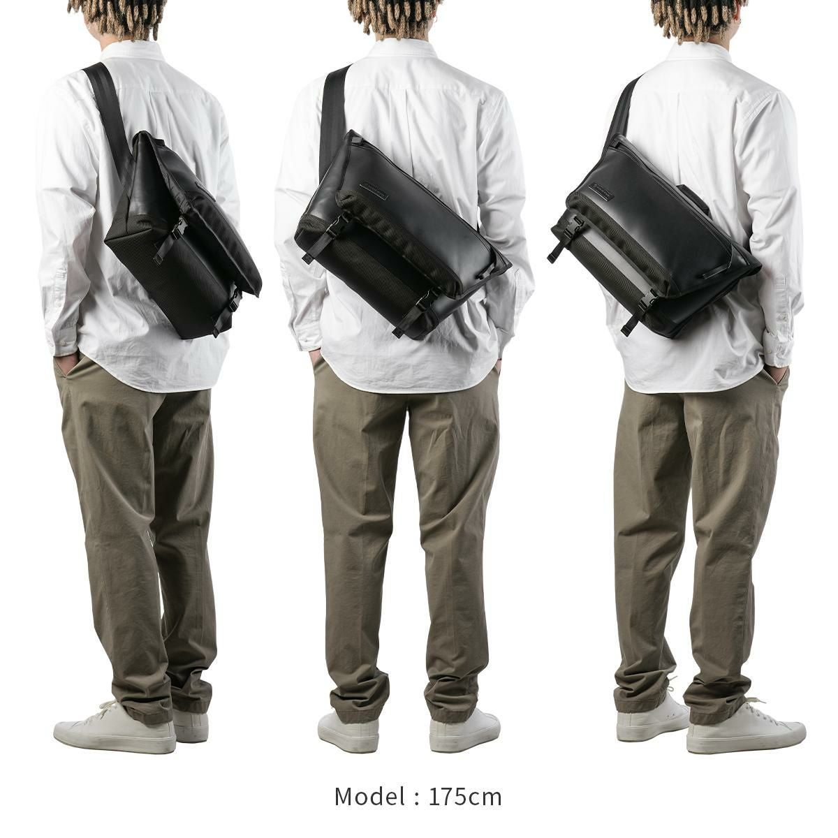 マスターピース スリック レザーver. メッセンジャーバッグ master-piece mspc-02487-l