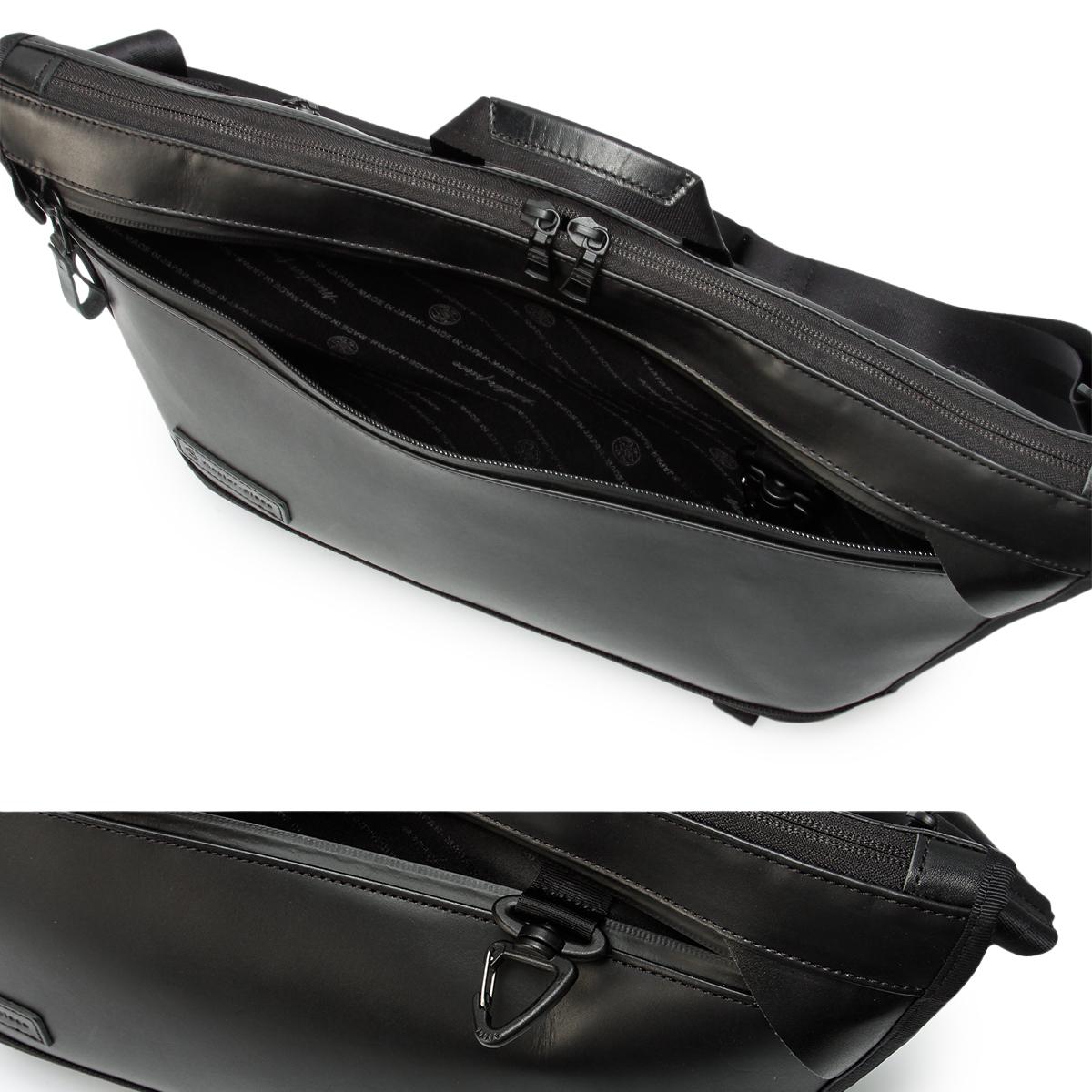 マスターピース スリック レザーver. メッセンジャーバッグ master-piece mspc-02487-l