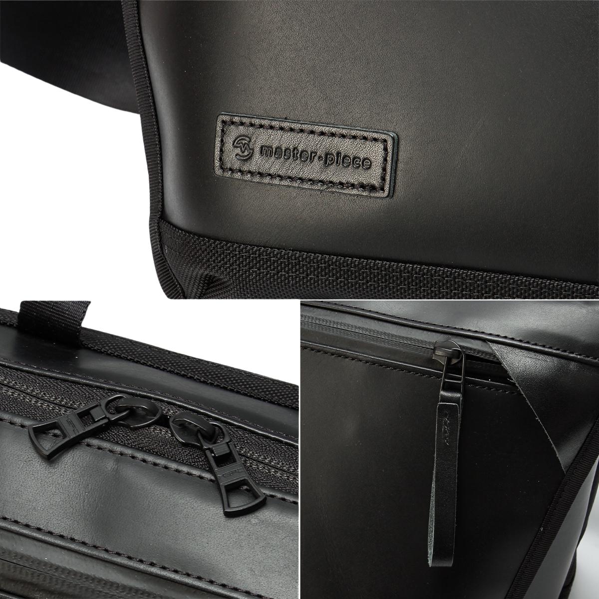 マスターピース スリック レザーver. メッセンジャーバッグ master-piece mspc-02487-l