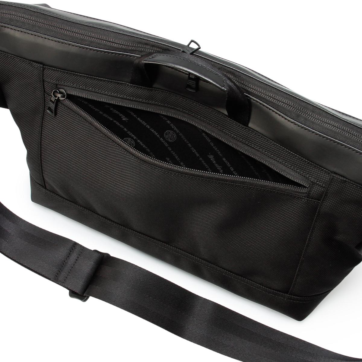 マスターピース スリック レザーver. メッセンジャーバッグ master-piece mspc-02487-l