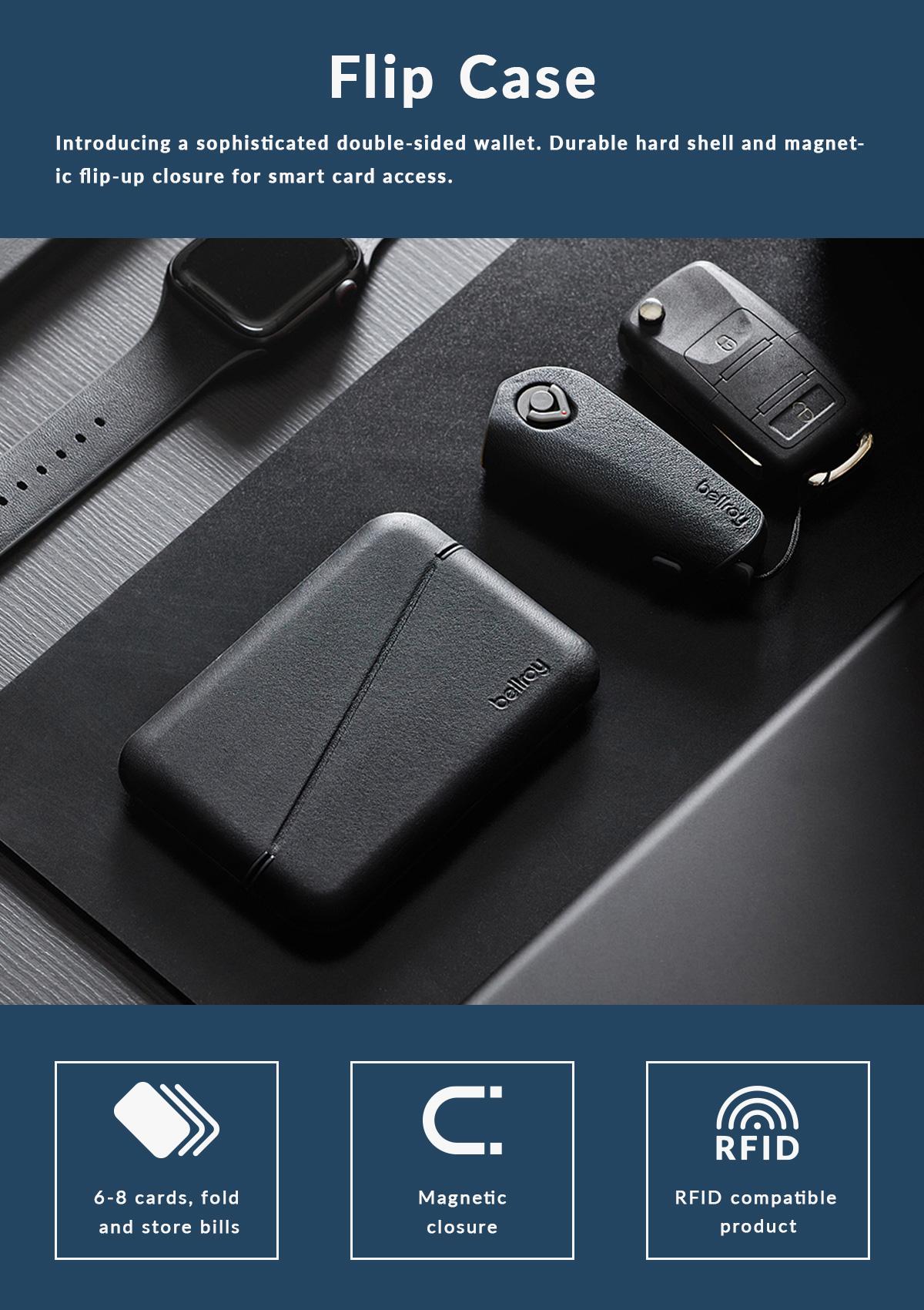 Bellroy Flip Case ベルロイ フリップケース カードケース RFID保護