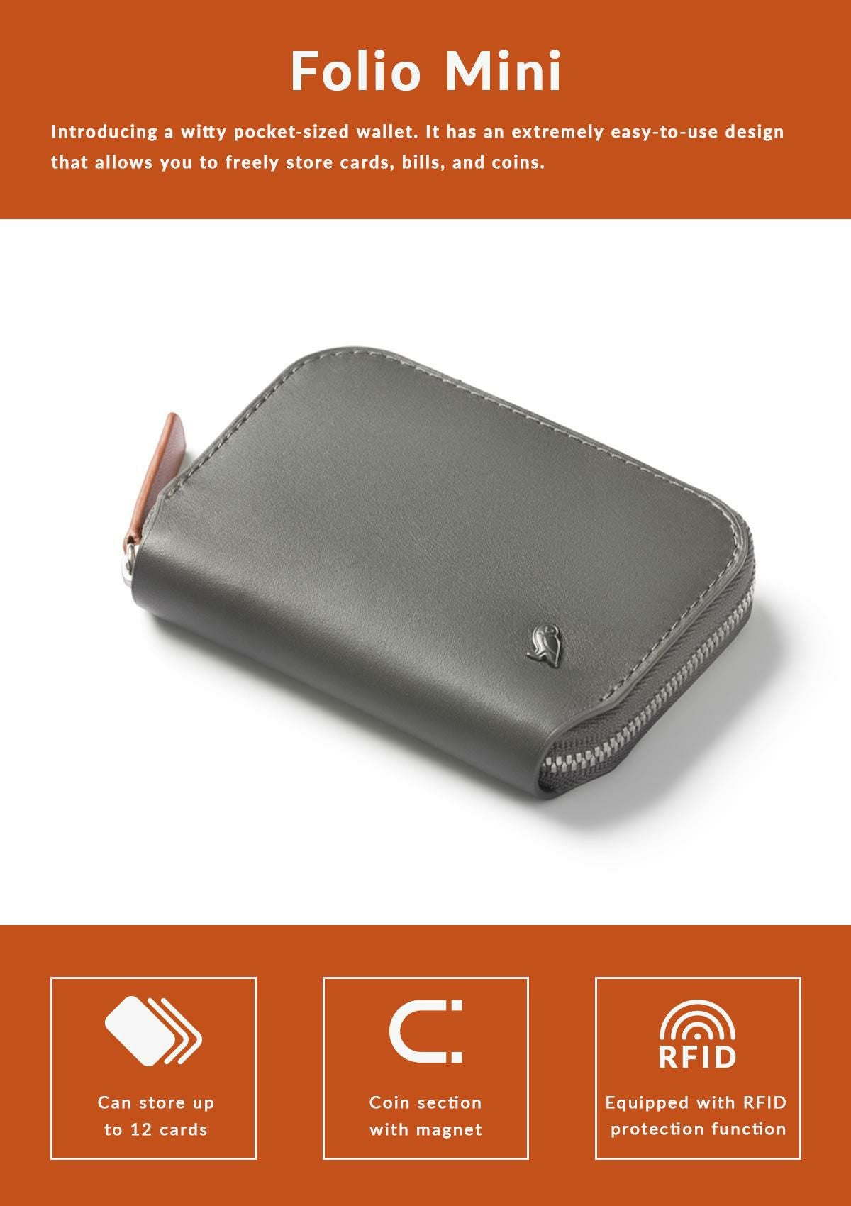 ベルロイ WALLETS ミニウォレット Bellroy wfma