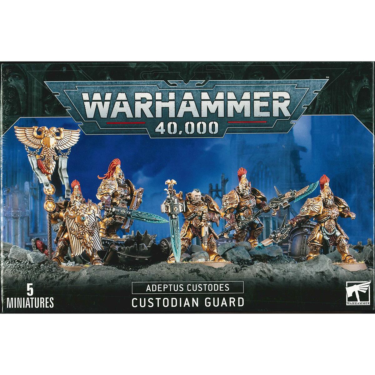 ウォーハンマー 40k アデプトゥス・カストーデス：カストーディアン・ガード WARHAMMER 40,000 ADEPTUS CUSTODES：CUSTODIAN GUARD 01-07