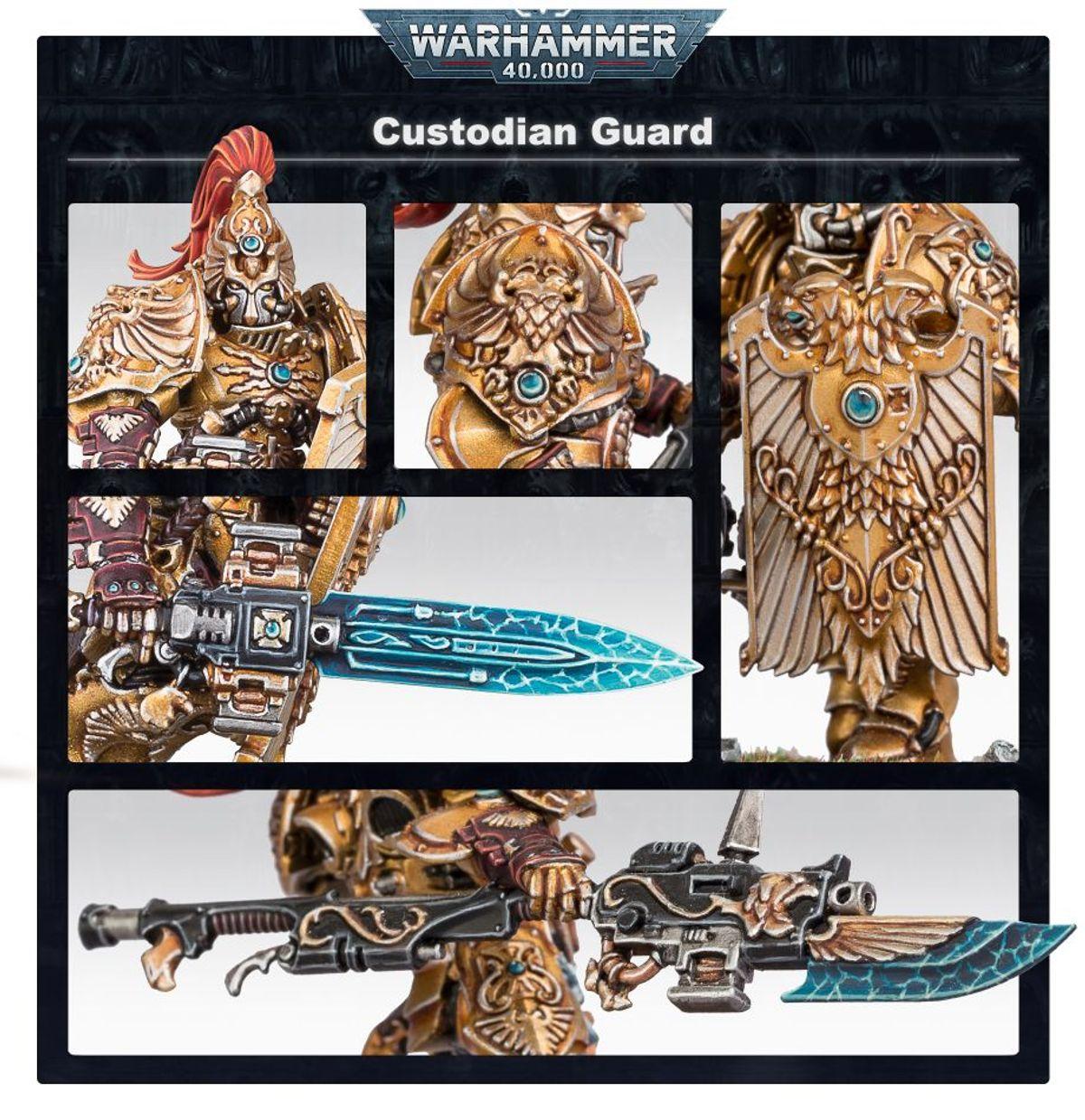 ウォーハンマー 40k アデプトゥス・カストーデス：カストーディアン