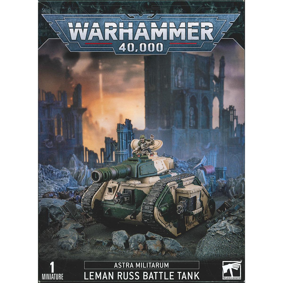 ウォーハンマー 40k アストラ・ミリタルム：レマン・ラス・バトルタンク WARHAMMER 40,000 ASTRA MILITARUM：LEMAN RUSS BATTLE TANK 47-06