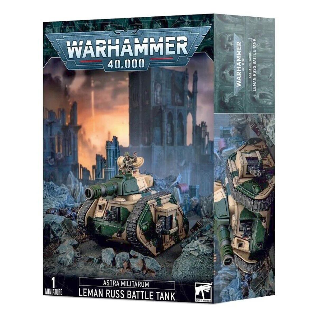 ウォーハンマー 40k アストラ・ミリタルム：レマン・ラス・バトルタンク WARHAMMER 40,000 ASTRA MILITARUM：LEMAN RUSS BATTLE TANK 47-06