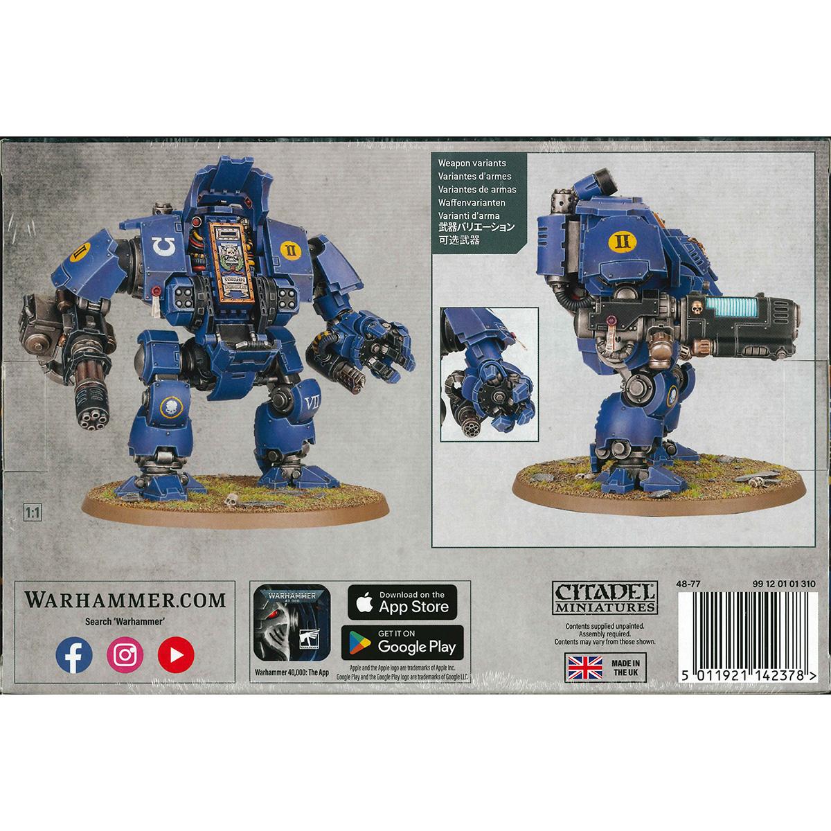 ウォーハンマー 40k スペースマリーン：プライマリス・リデンプター・ドレッドノート WARHAMMER 40,000 SPACE MARINES PRIMARIS REDEMPTOR DREADNOUGHT 48-77