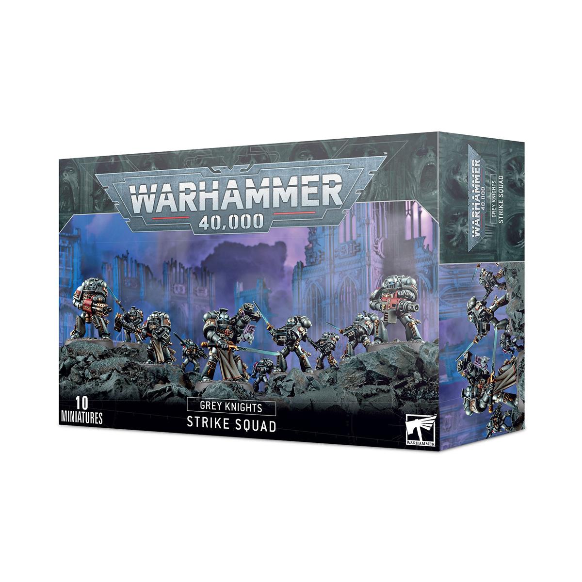 ウォーハンマー 40k グレイナイト：ストライク・スカッド WARHAMMER 40,000 GREY KNIGHTS：STRIKE SQUAD 57-08