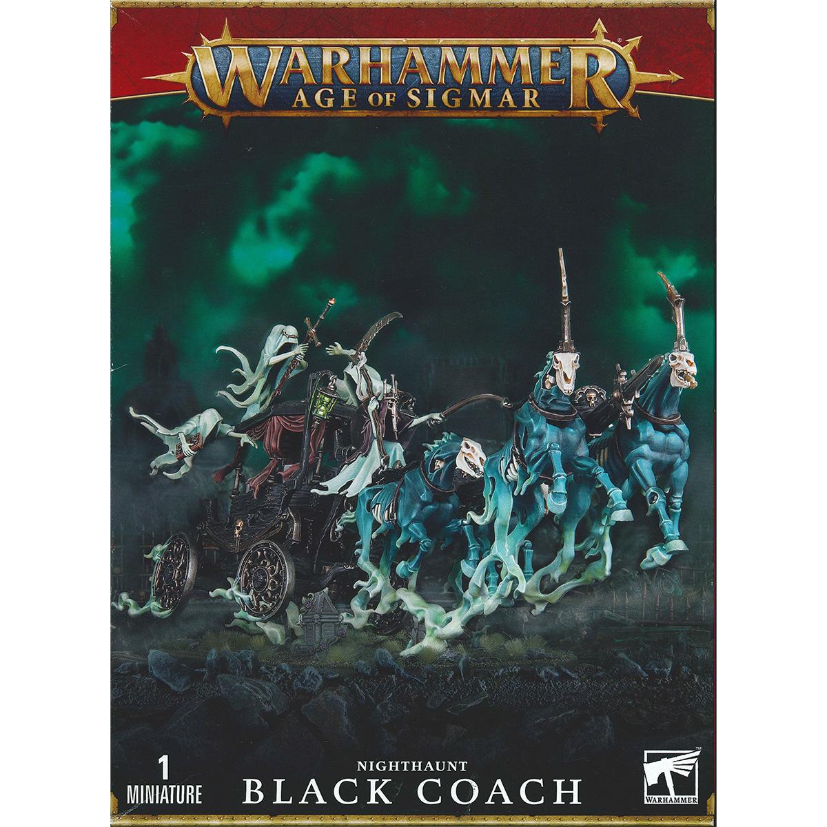 ウォーハンマー エイジ・オヴ・シグマー ナイトホーント：ブラックコーチ WARHAMMER Age of Sigmar NIGHTHAUNT：BLACK COACH 91-22