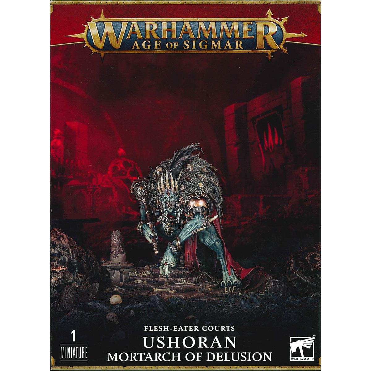 ウォーハンマー エイジ・オヴ・シグマー フレッシュイーター・コート：虚妄の御使 ウショーラン WARHAMMER Age of Sigmar FLESH-EATER COURTS: USHORAN MORTARCH OF DELUSION 91-71