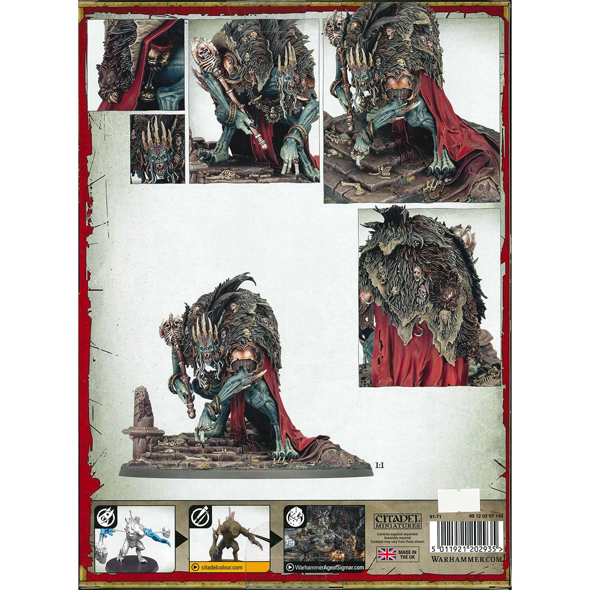 ウォーハンマー エイジ・オヴ・シグマー フレッシュイーター・コート：虚妄の御使 ウショーラン WARHAMMER Age of Sigmar FLESH-EATER COURTS: USHORAN MORTARCH OF DELUSION 91-71