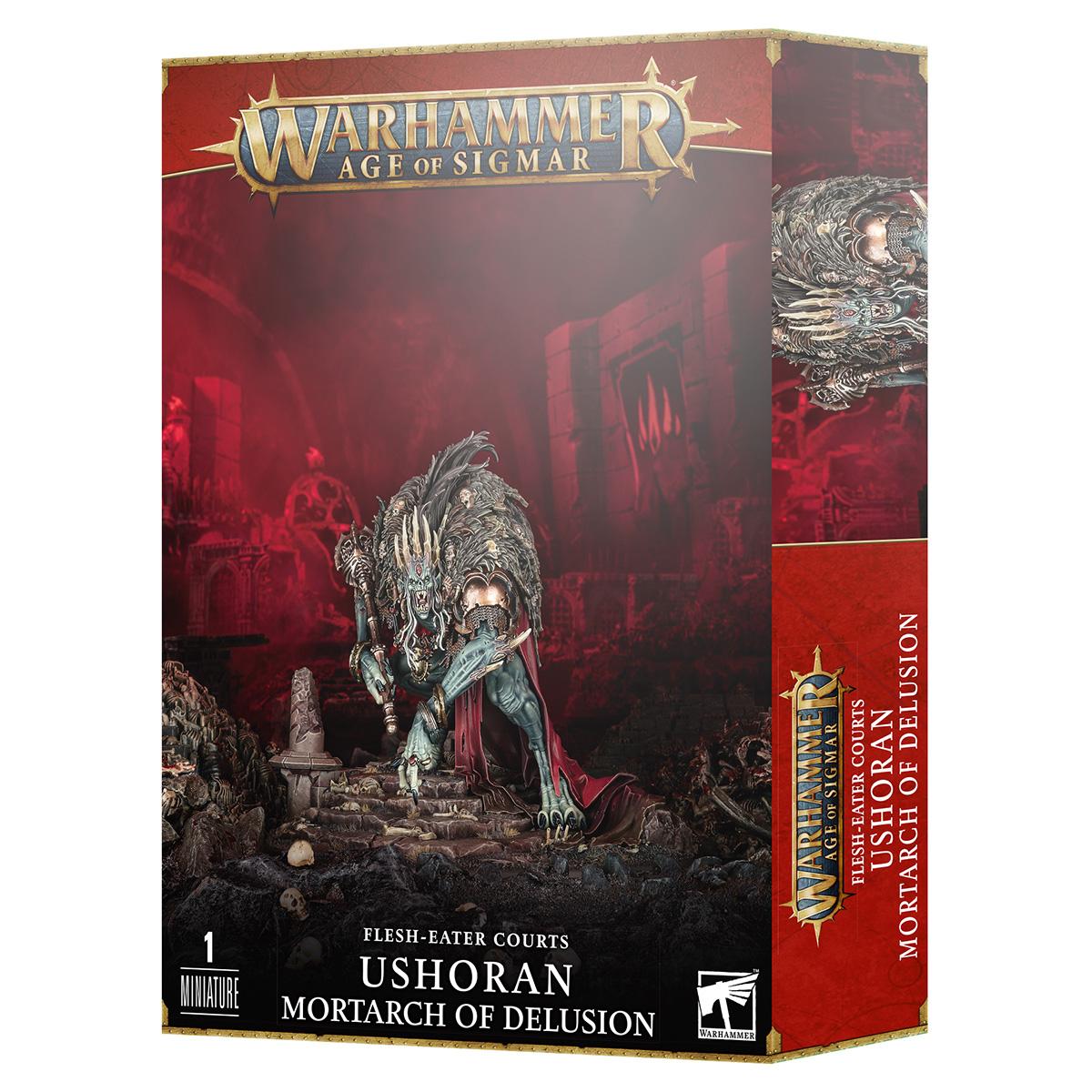 ウォーハンマー エイジ・オヴ・シグマー フレッシュイーター・コート：虚妄の御使 ウショーラン WARHAMMER Age of Sigmar FLESH-EATER COURTS: USHORAN MORTARCH OF DELUSION 91-71