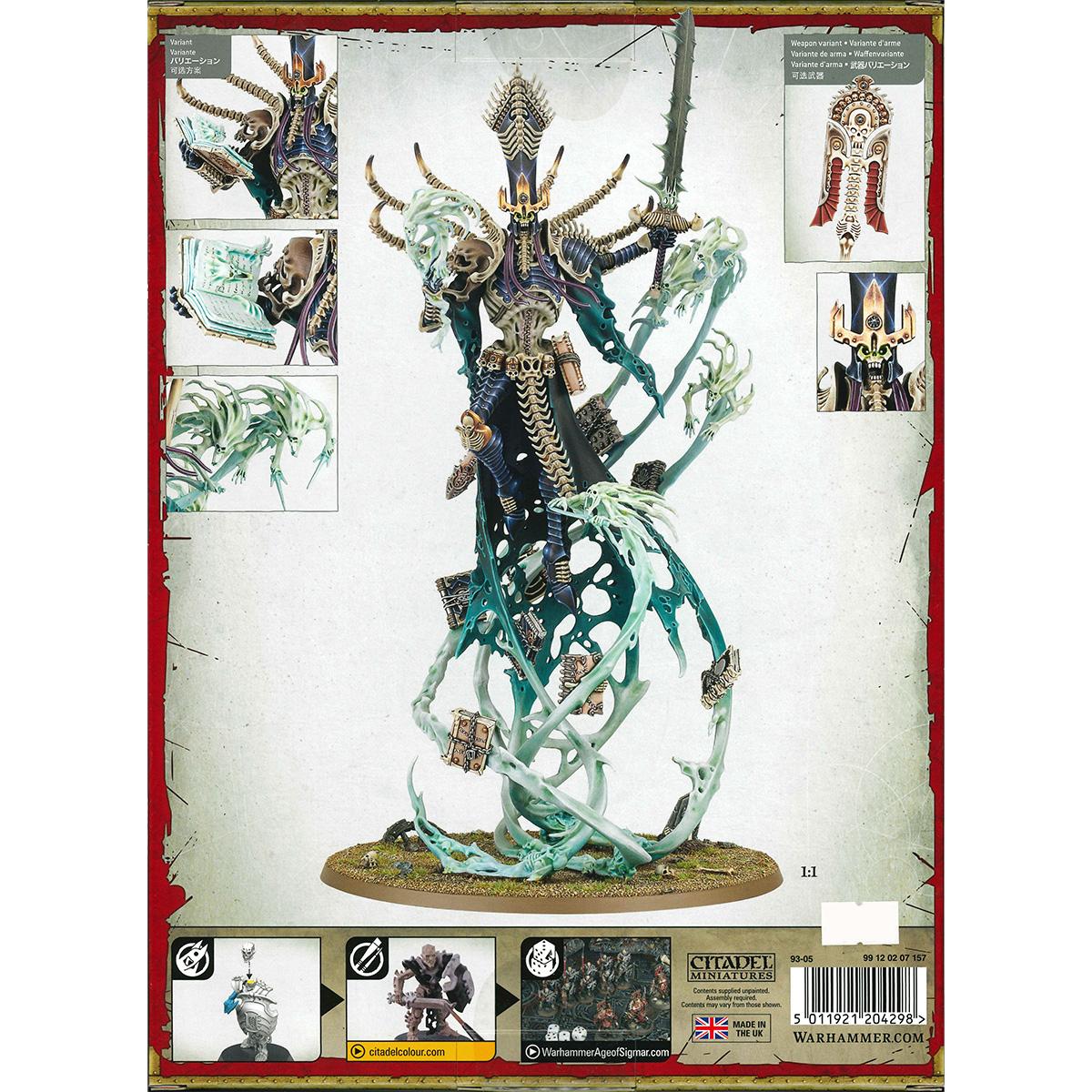 ウォーハンマー エイジ・オヴ・シグマー デスロード：不死王ナガッシュ WARHAMMER Age of Sigmar DEATHLORDS NAGASH SUPREME LORD OF UNDEAD 93-05