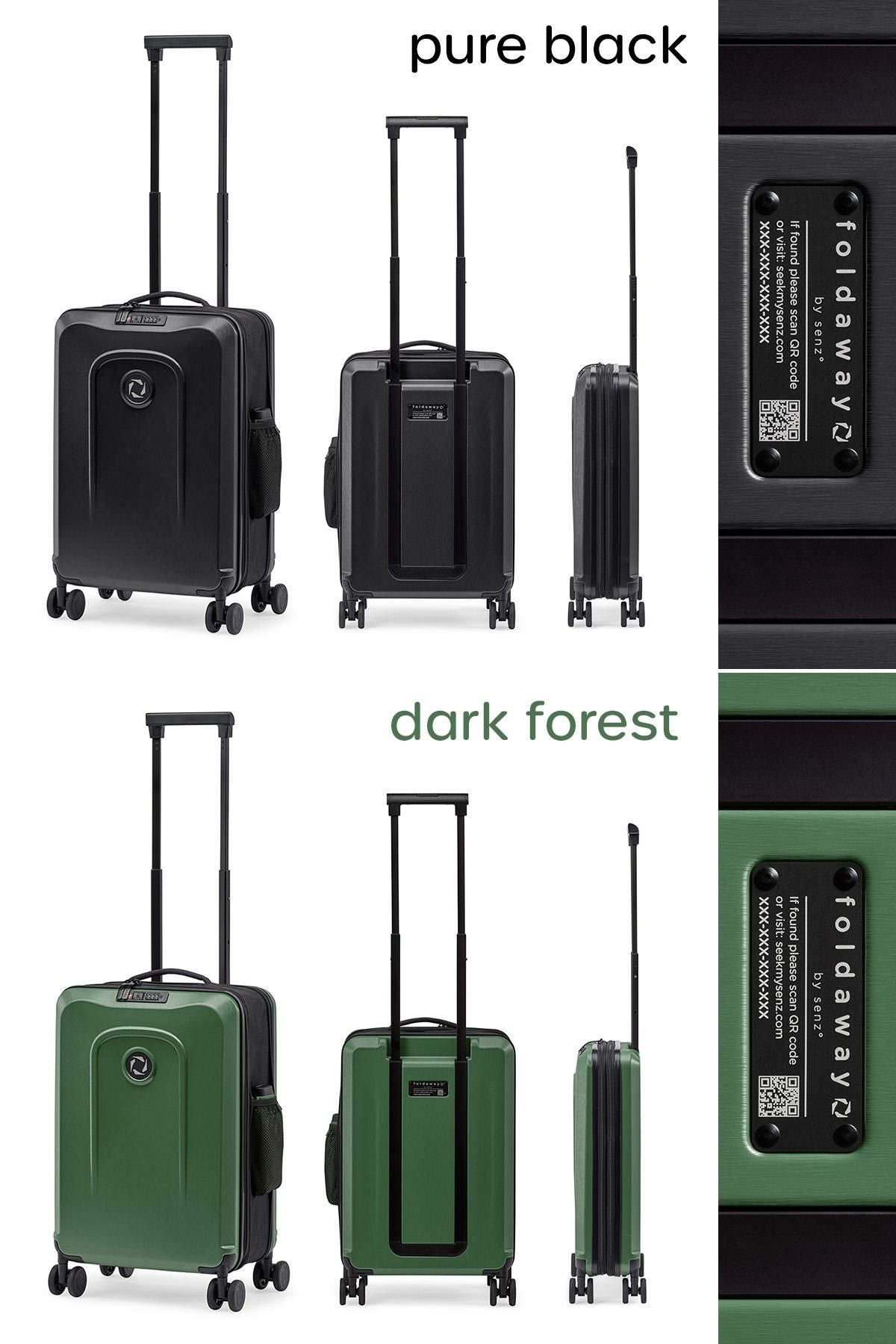 senz° foldaway スーツケース  carry-on-trolley