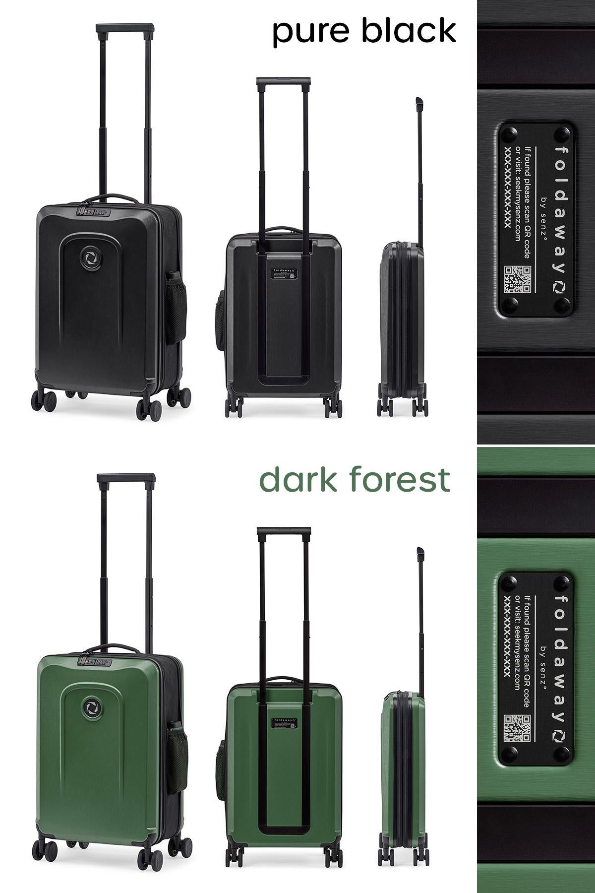 senz° foldaway スーツケース  carry-on-trolley