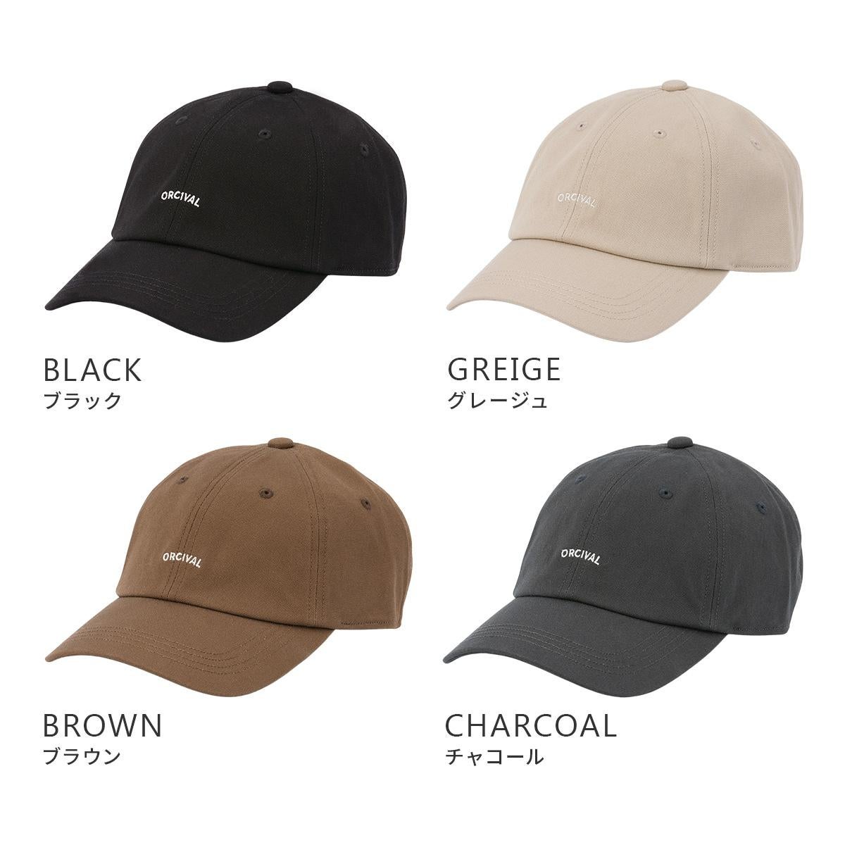 オーシバル  帽子 ORCIVAL cbb-6p-cap