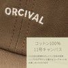 オーシバル  帽子 ORCIVAL cbb-6p-cap