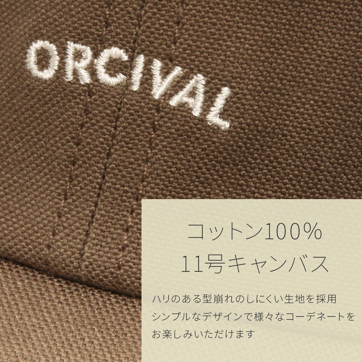 オーシバル  帽子 ORCIVAL cbb-6p-cap