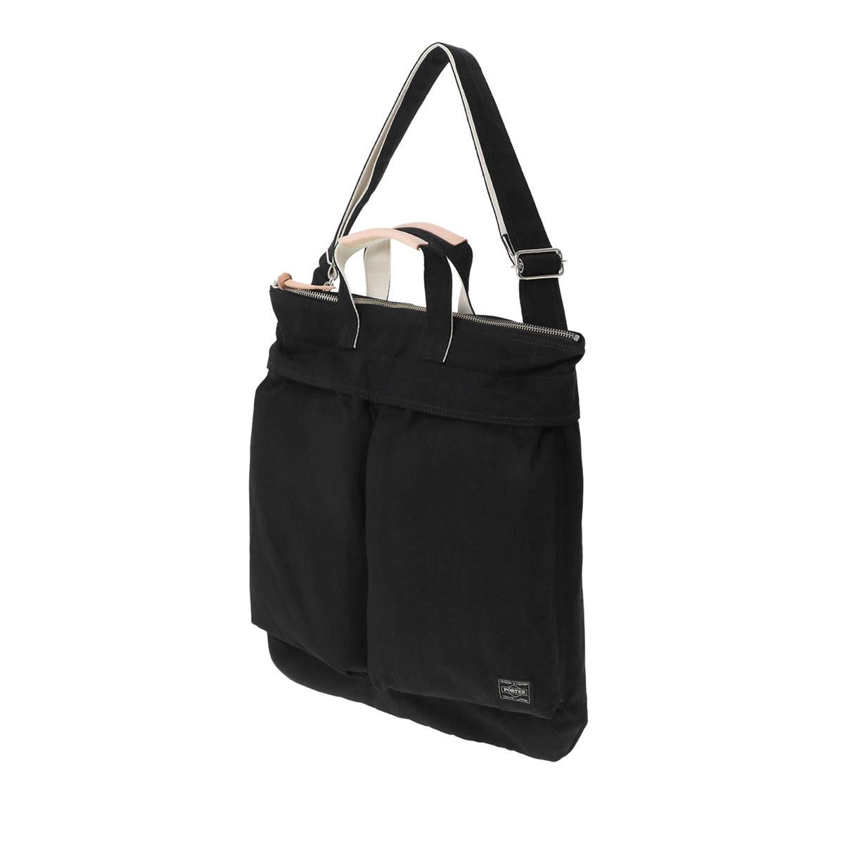 ポーター ノアール ヘルメットバッグ PORTER NOIR 895-15156 2WAYショルダーバッグ 軽量 日本製 斜めがけ 2WAY HELMETBAG
