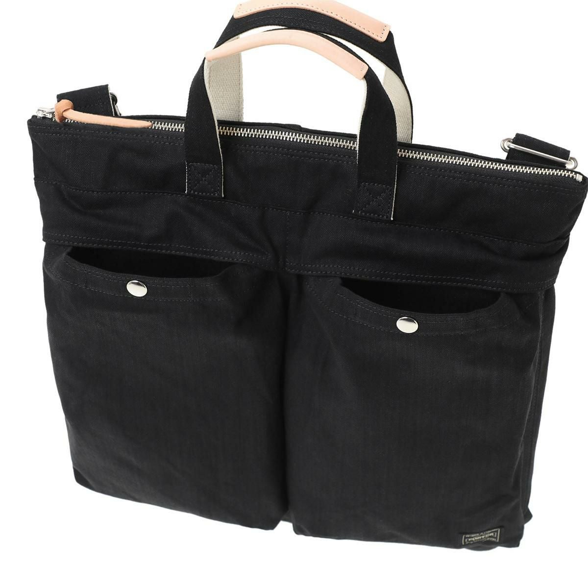 ポーター ノアール ヘルメットバッグ PORTER NOIR 895-15156 2WAYショルダーバッグ 軽量 日本製 斜めがけ 2WAY HELMETBAG