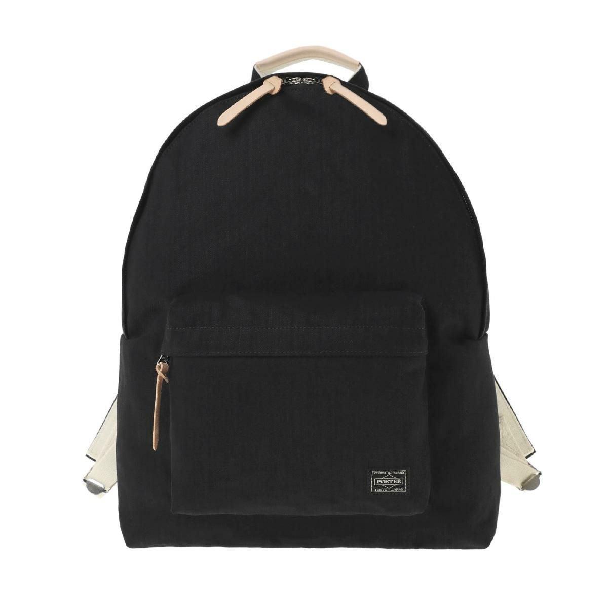 ポーター ノアール リュック PORTER NOIR 895-15157 デイパック 軽量 日本製 デニム生地 通勤 通学 旅行 黒 DAYPACK 16L A4