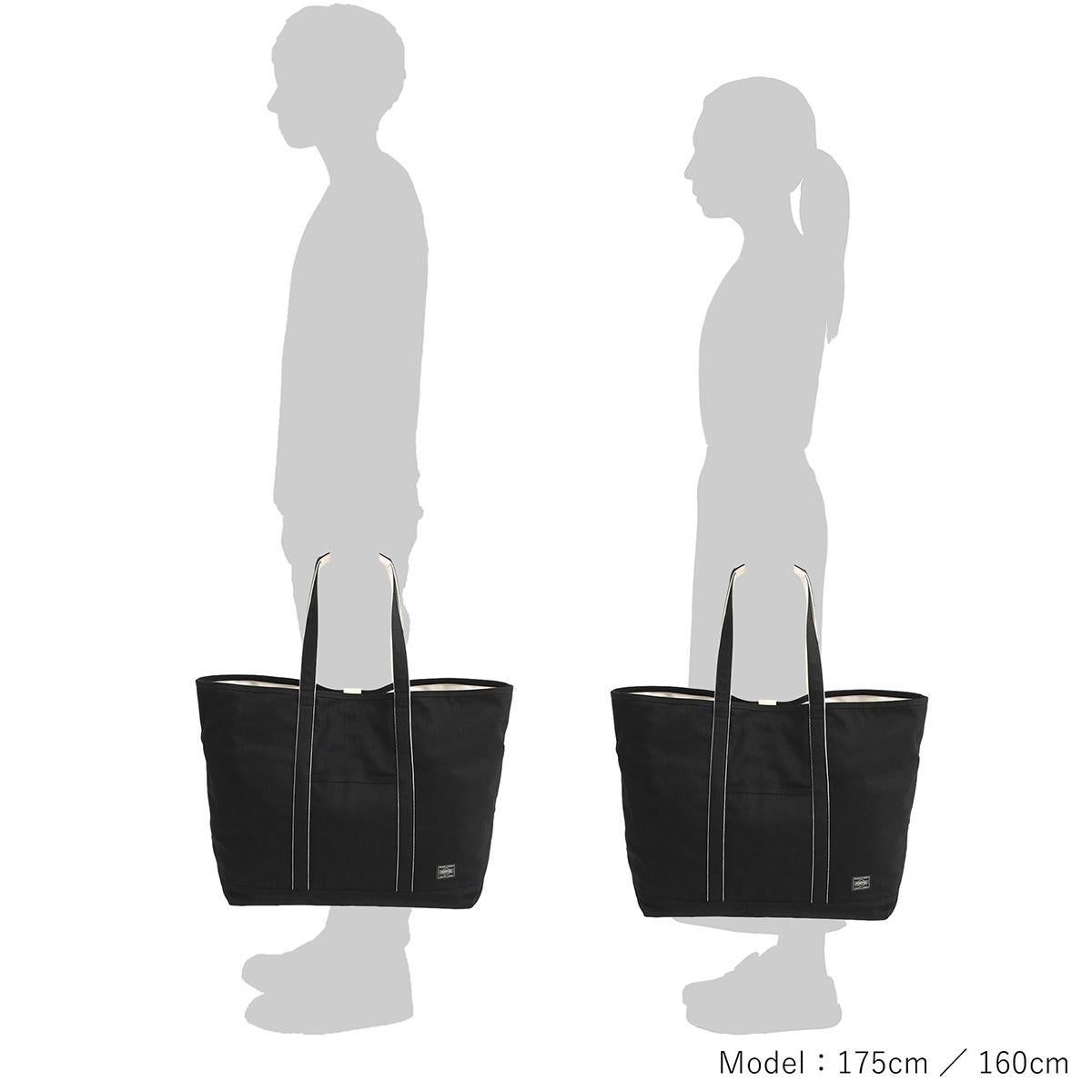 ポーター ノアール トートバッグ PORTER NOIR 895-15158 大容量 軽量 日本製 デニム生地 肩掛け 大きめ TOTE BAG(L) 31L